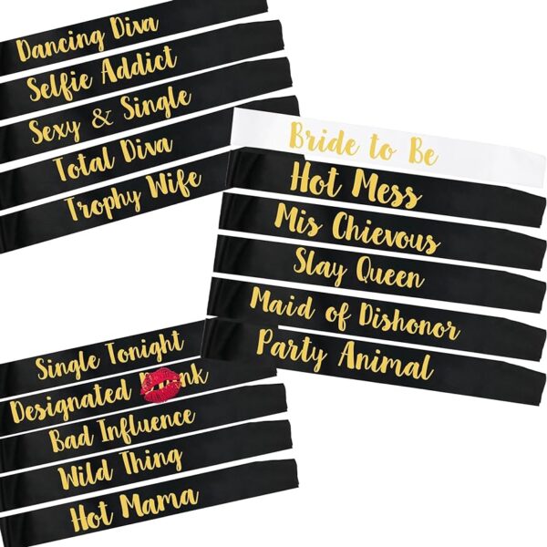 Personalized Bride Sashes!