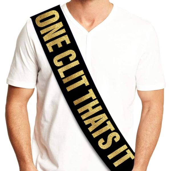 Funny sashes: Customizable